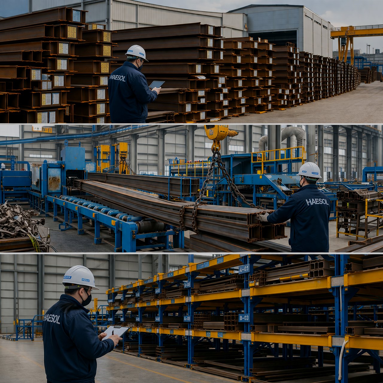 대용량 야드 보관